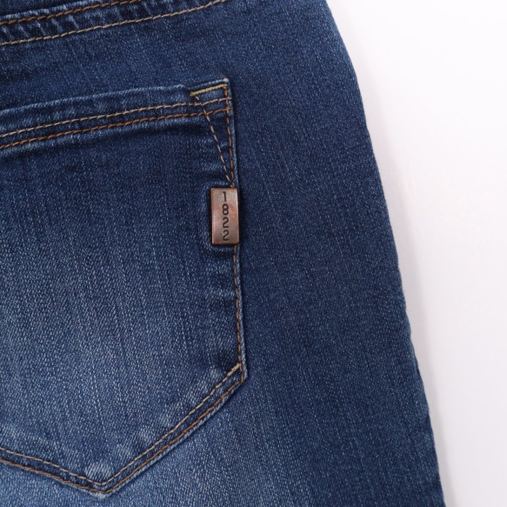 1822 Denim Flared Ankle Jeans	Blue	Size	4 - Picture 6 of 8